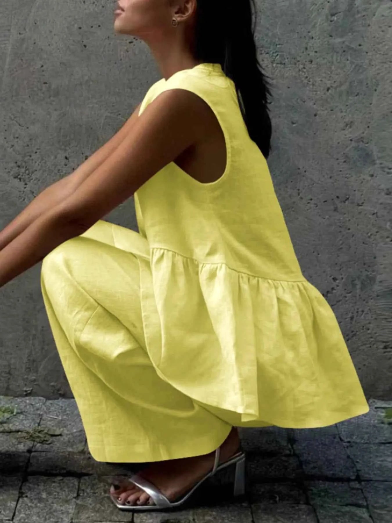 Button Down Peplum Vest and Pants Set bfe8959e-2024-4e10-9601-c1891fa507d2-Max-Origin