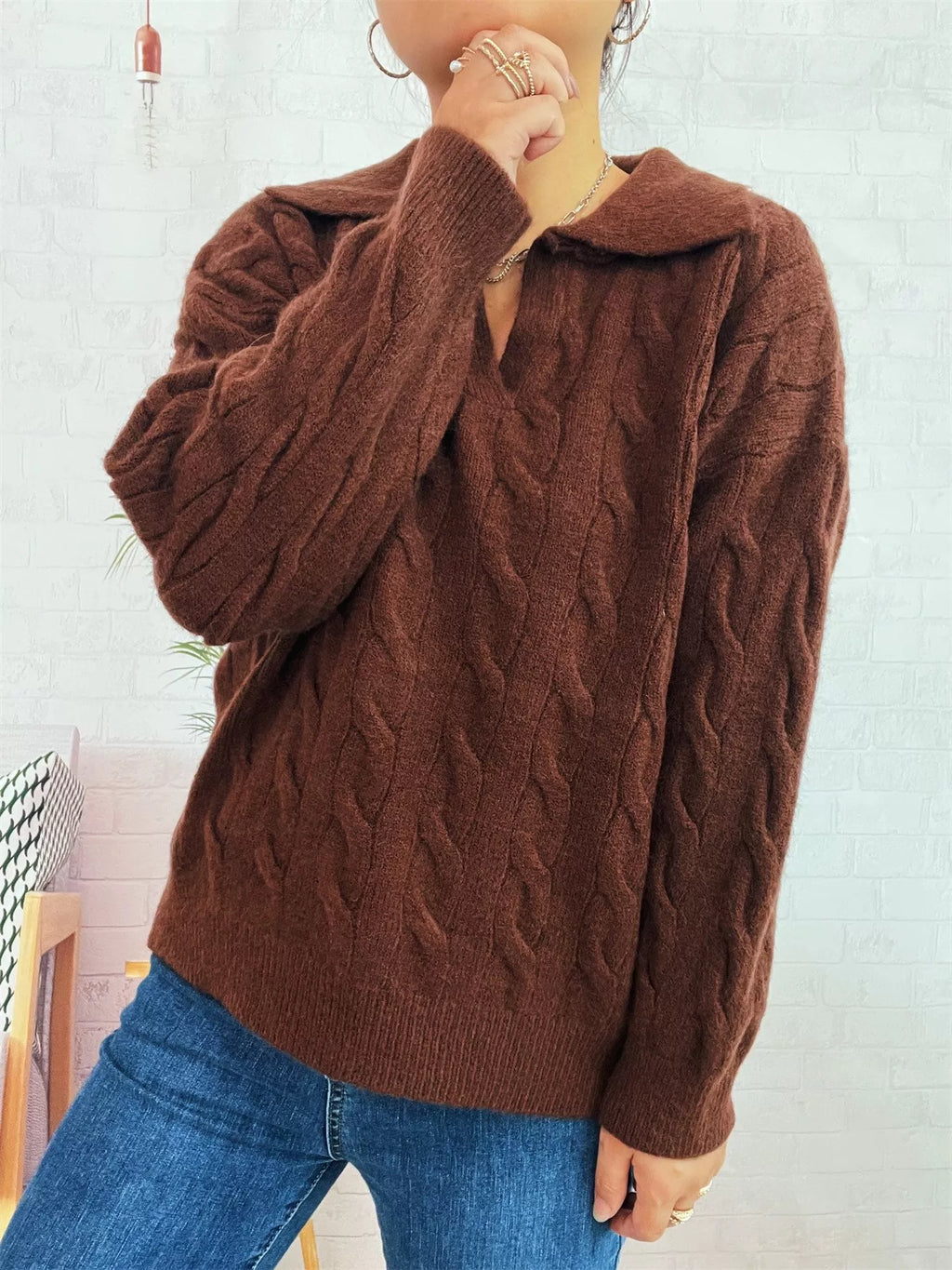 Cable Knit Johnny Collar Sweater bffb3393-be03-4d93-ba94-2afb71793f68-Max-Origin