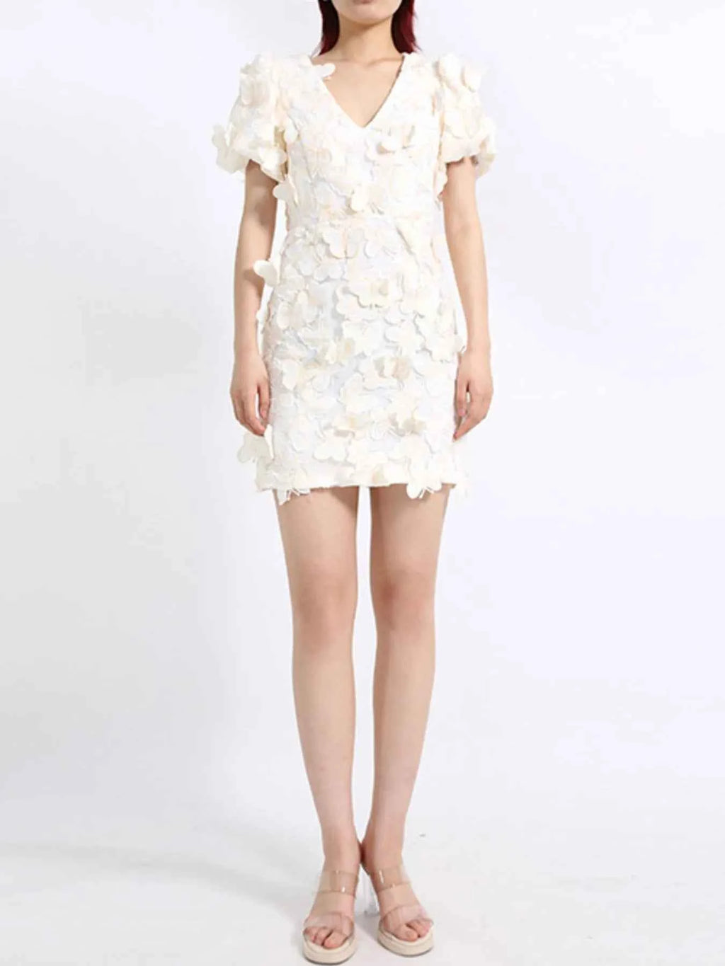 Butterfly V-Neck Puff Sleeve Mini Dress c02f752e-0ee1-4a0e-a17a-a133043b3ef7-Max-Origin
