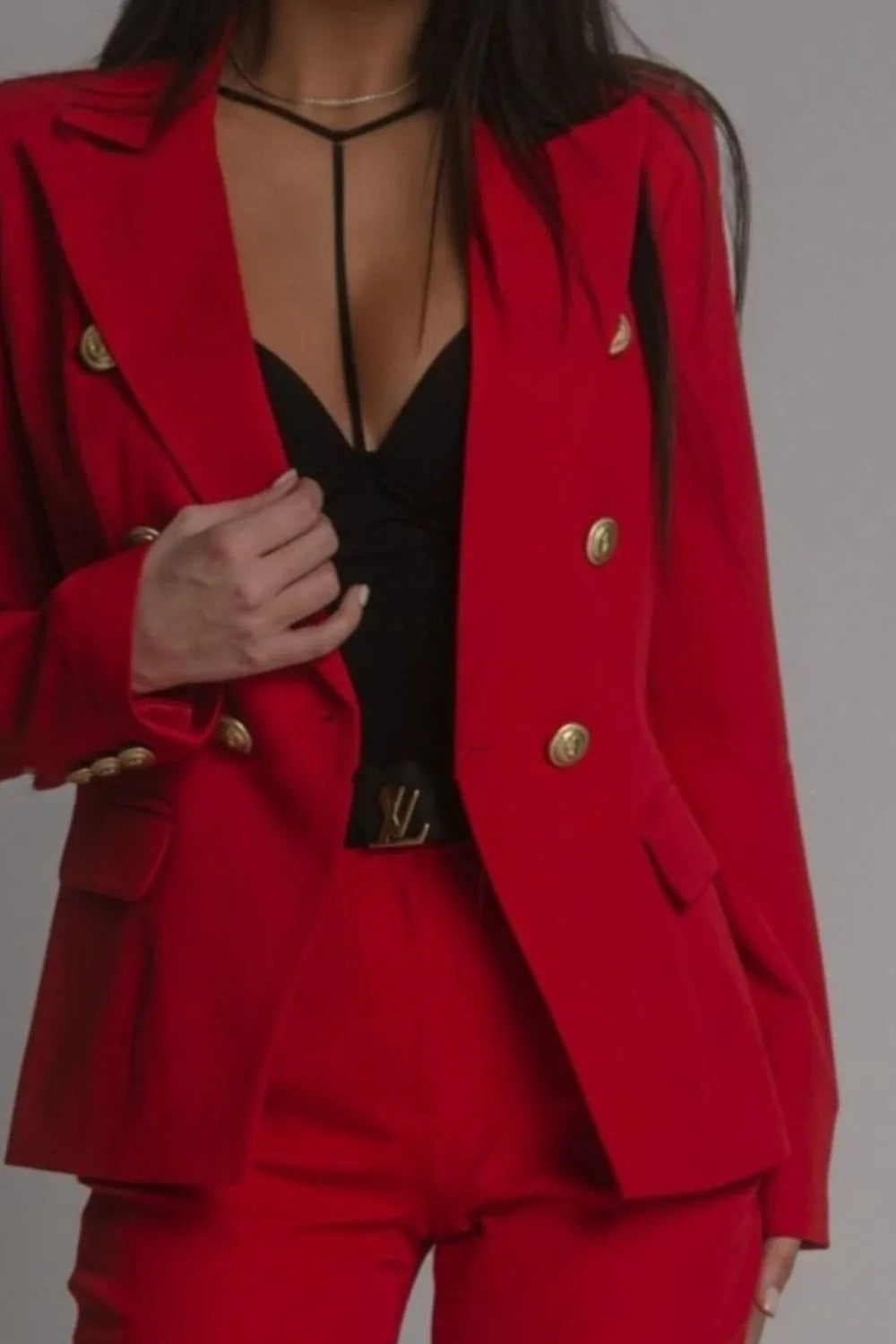 Full Size Lapel Collar Long Sleeve Blazer and Pants Set Plus Size c073eab9-a862-4b15-a5ea-2cb2b37bcf60-Max-Origin