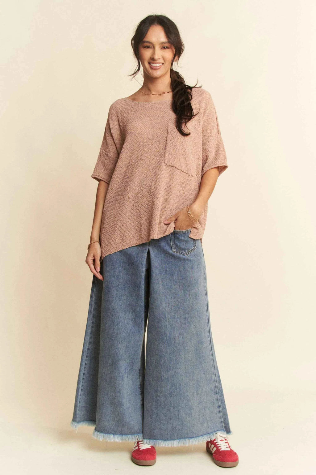 Davi & Dani Patch Pocket Wide Leg Culotte Jeans c08569dfc28f48ec925ef8cafc18f7a0-Max-Origin