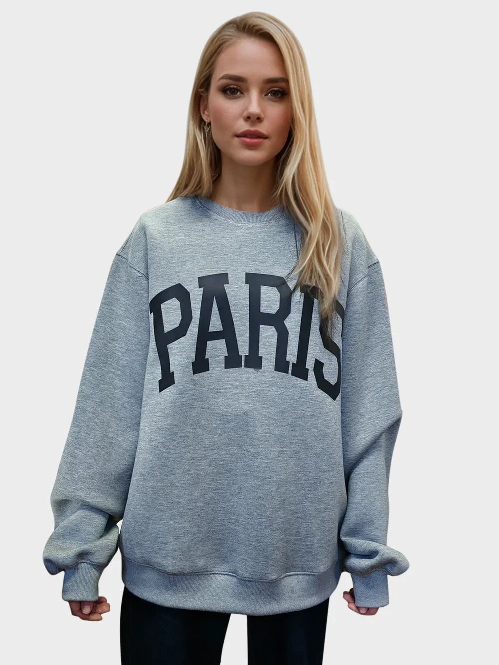 Basic Bae PARIS Round Neck Long Sleeve Air Scuba Sweatshirt c0f9a740-d1b7-4ab4-a879-fabba5558cdf-Max
