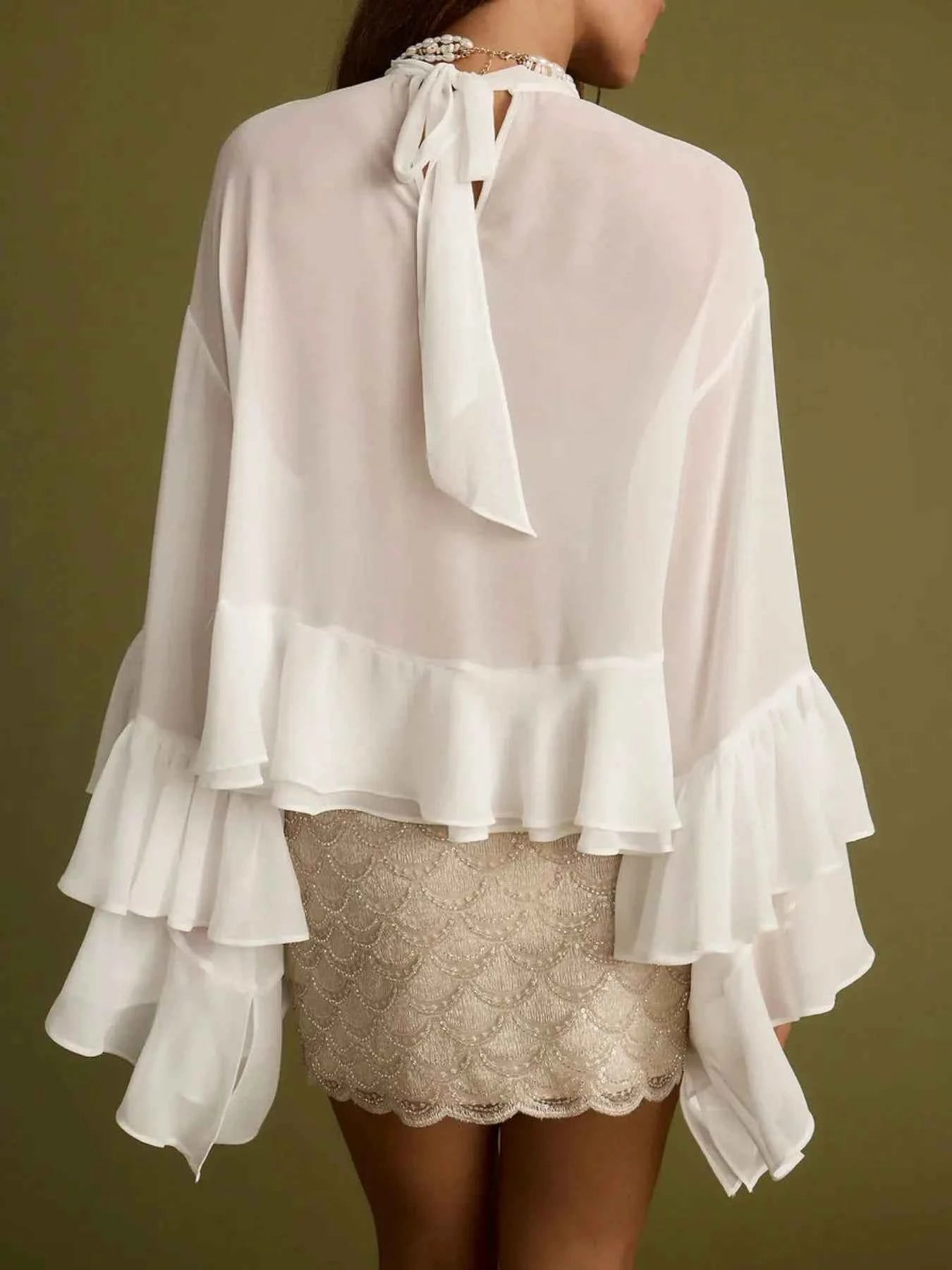 Ruffle Bell Sleeve Blouse c12c6904-ff86-4ecb-a88f-a8a970e5fb95-Max-Origin