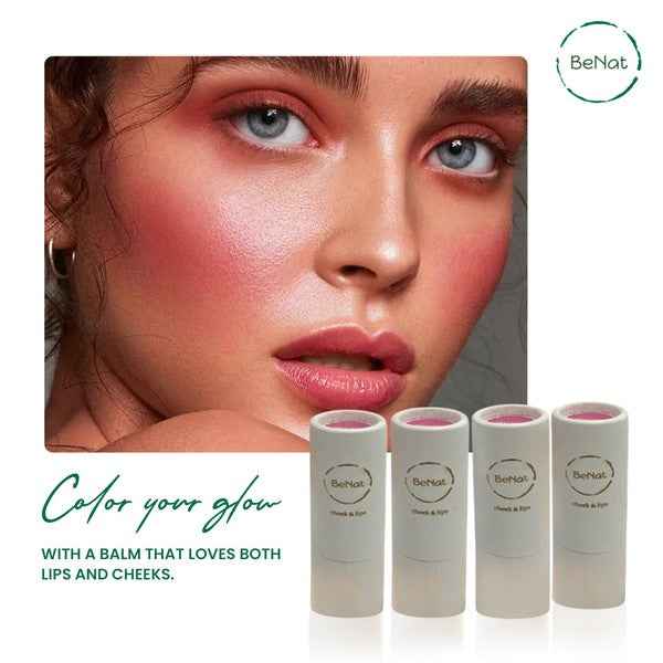 Lip & Cheek Bloom. 2 in 1 Natural Lipstick for Vib c1a6a425-f600-4834-bf0a-c4ff0a1f82e4