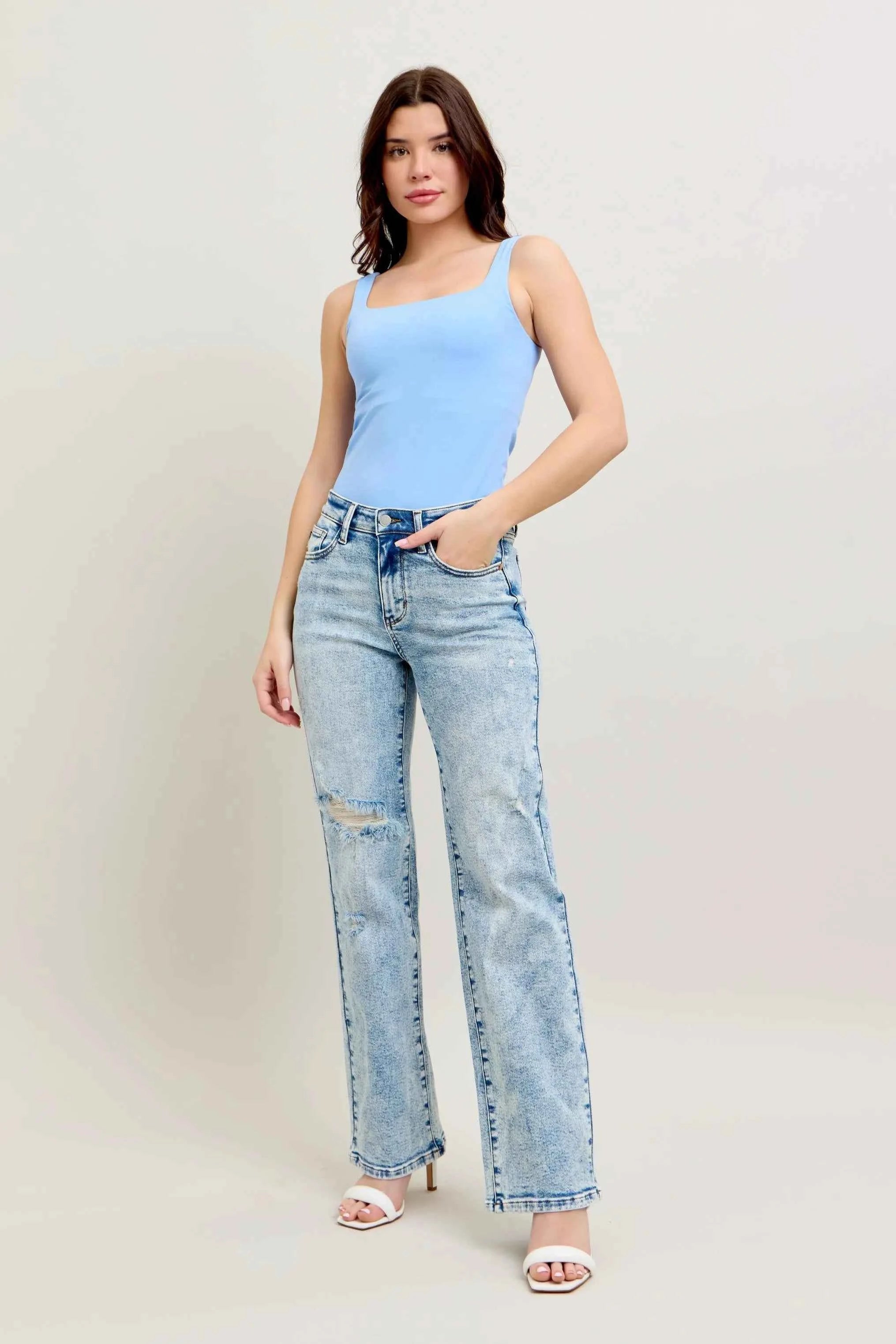 Judy Blue Full Size Hw Mineral Wash Destroy 90's Straight Jeans Plus Size c1fd557248a74a3ebfebe7f68f31cb47-Max-Origin