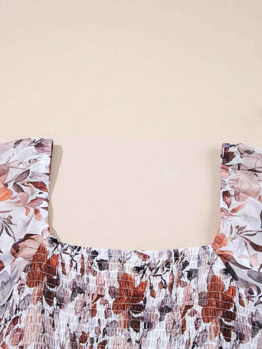 Floral Print Sweetheart Neck Long Sleeve High Waist Mini Dress c2d998bf22e540eabbc0534edd8acb4b-Max-Origin