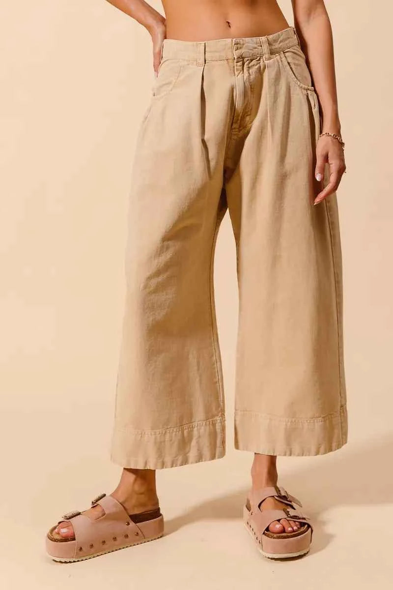 SO ME Mid Rise Wide Leg Chino Pants With Pockets c370bb0d3f004ea2b8b484f871984f71-Max-Origin