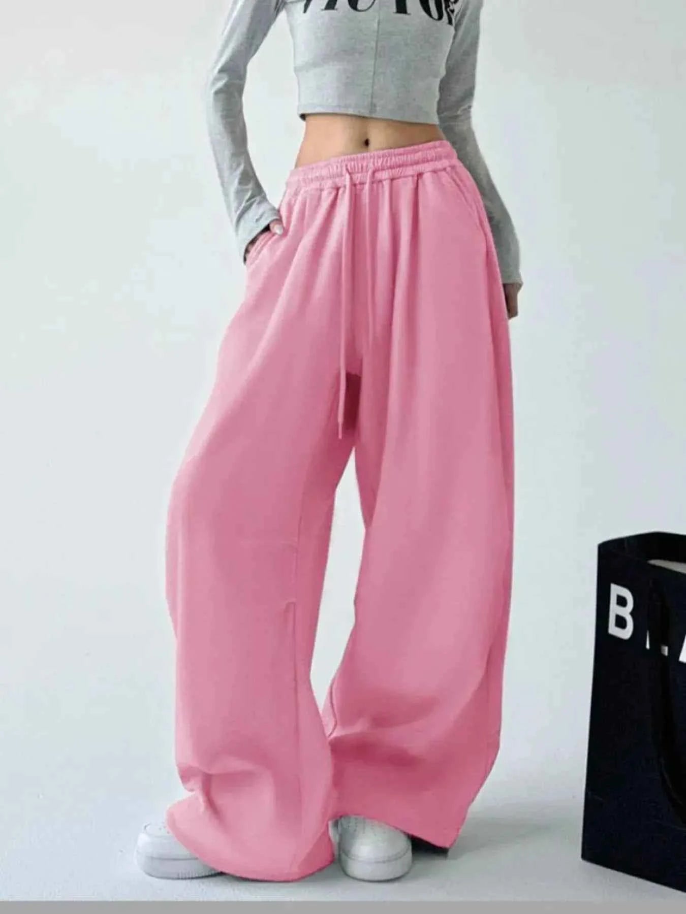 Oversized Wide Leg Drawstring Pants c41633ba18df46ffaad12d4643cf4cae-Max-Origin