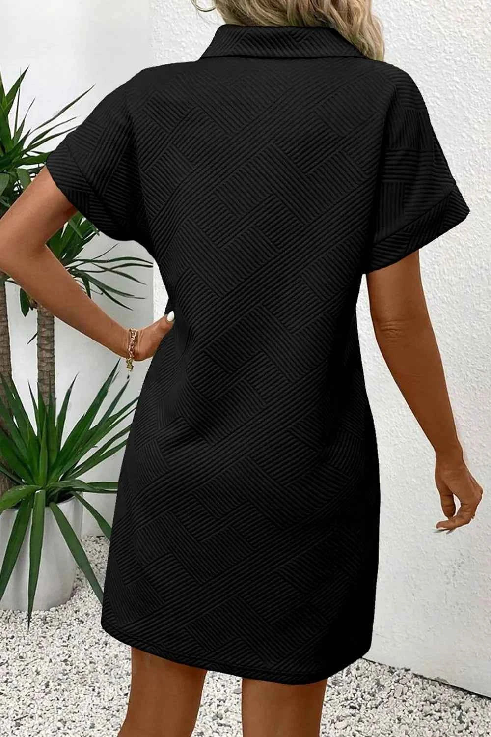 Button Front Short Sleeve Mini Dress c5b6e9c1-9dda-4331-a190-722fd6fdbf9c-Max-Origin