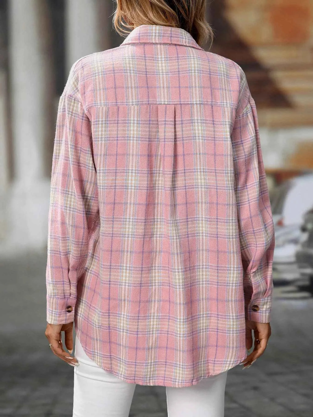 Plaid Button-Down Oversized Shirt c69cacda-29d5-4b9f-9f20-b16f67a0e4b6-Max-Origin