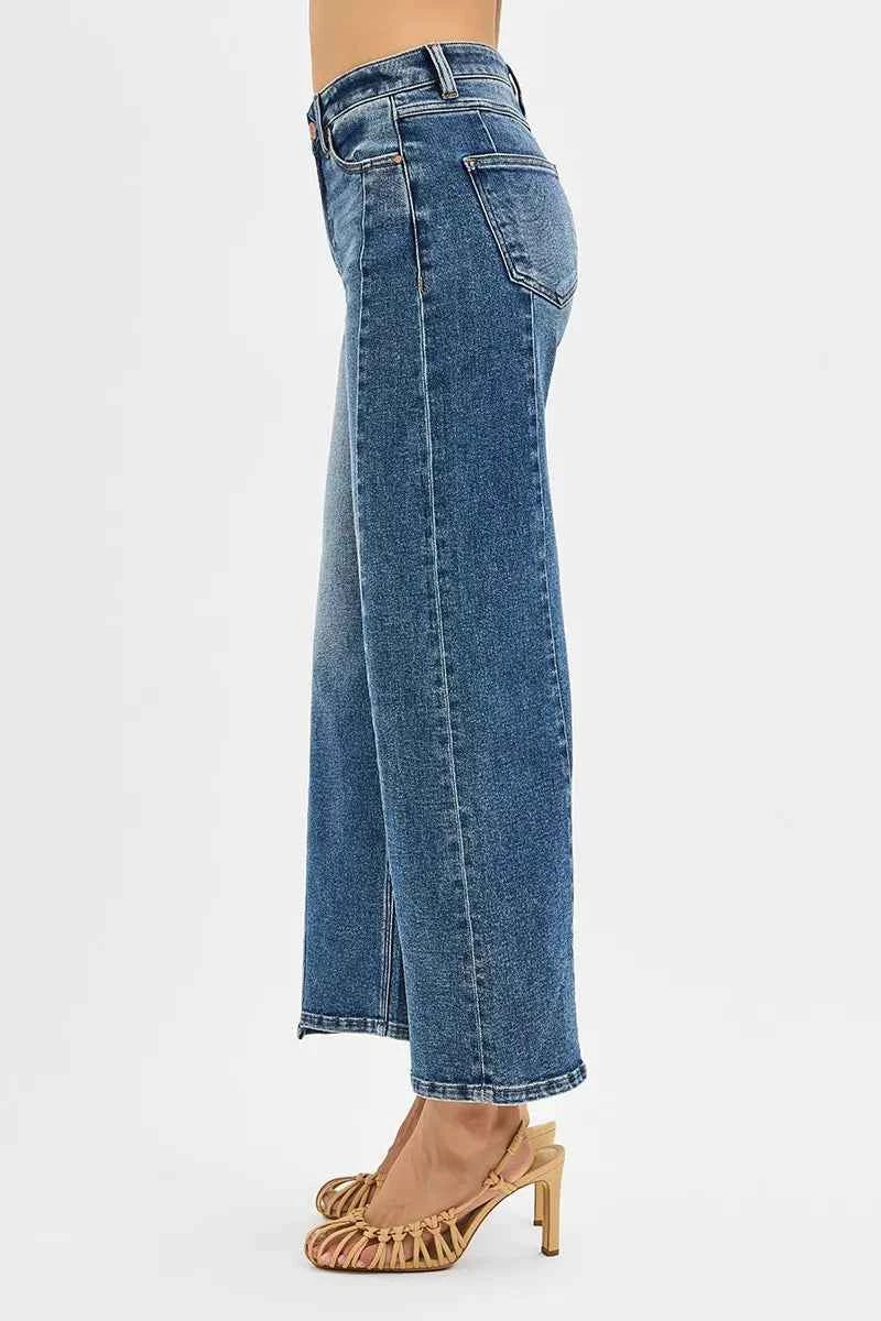RISEN High Rise Crop Wide Leg Jeans with Step Hem c72b54044e474ee5b6c7837c31d0740e-Max-Origin
