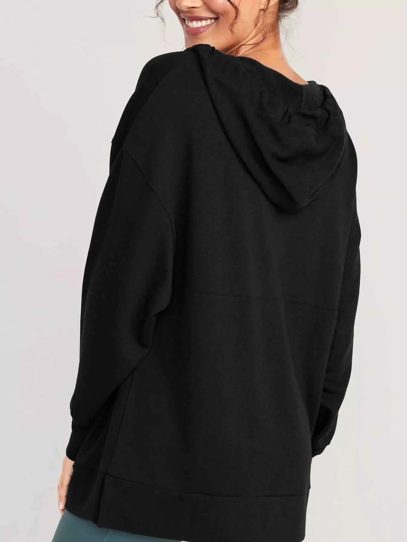 Drawstring Kangaroo Pocket Long Sleeve Hoodie c7843d66-a3ac-4cc8-86d3-28012b7c04de-Max-Origin