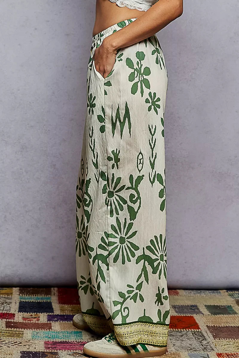 POL Floral Printed Woven Wide Leg Drawstring Pants c7dcdd64-e21f-461d-8b98-d1c4fb75380d-Max-Origin