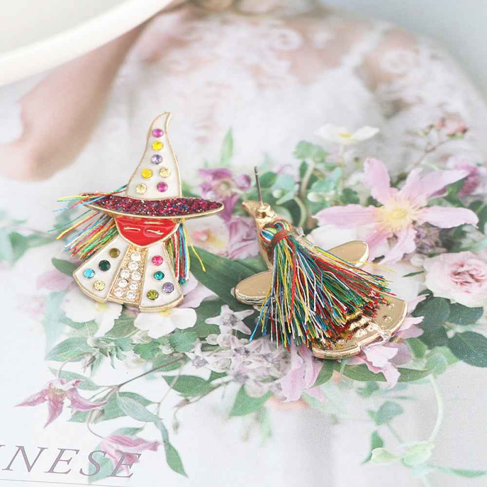 Witch Rhinestone Alloy Earrings c8696fccb5dd48c0bea7f6b93e4319b9-Max