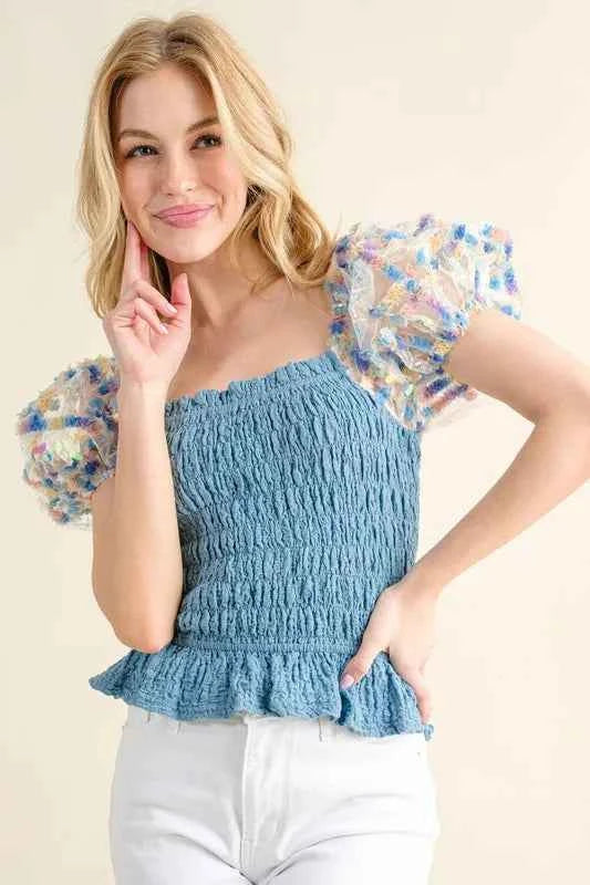 And The Why Embellishment Sleeve Smocked Top c8f30ff84ce74d0baa3b9ff48bf59c0d-Max-Origin