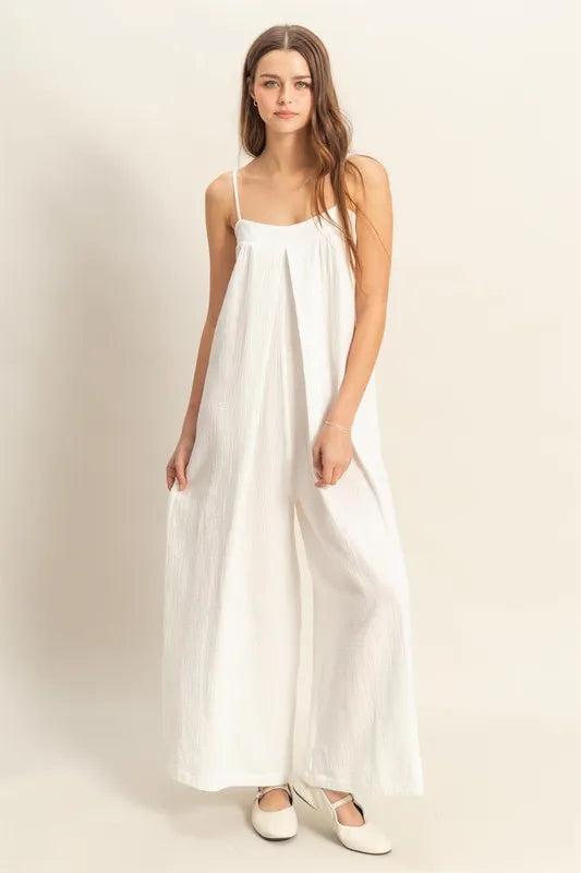 HYFVE Double Gauze Super Flowy Cami Jumpsuit c94c63a113d24ba782297dce0131d7ba-Max-Origin