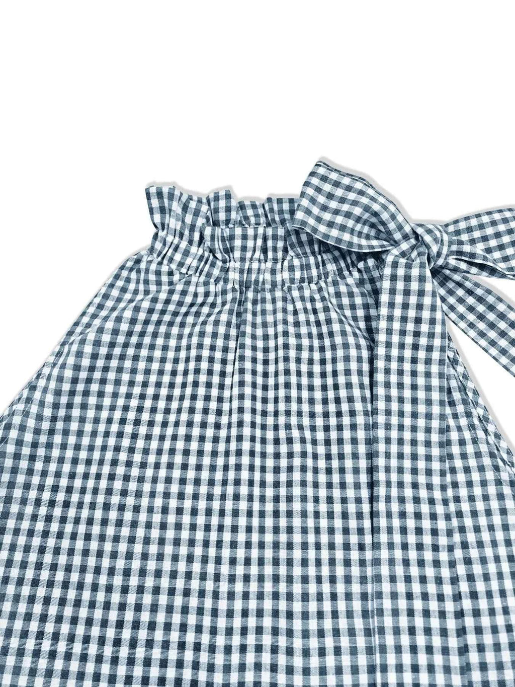 Asymmetric Gingham Bow Tie Sleeveless Top c978fa23-0ddd-441a-97a9-472bebc7f87c-Max-Origin