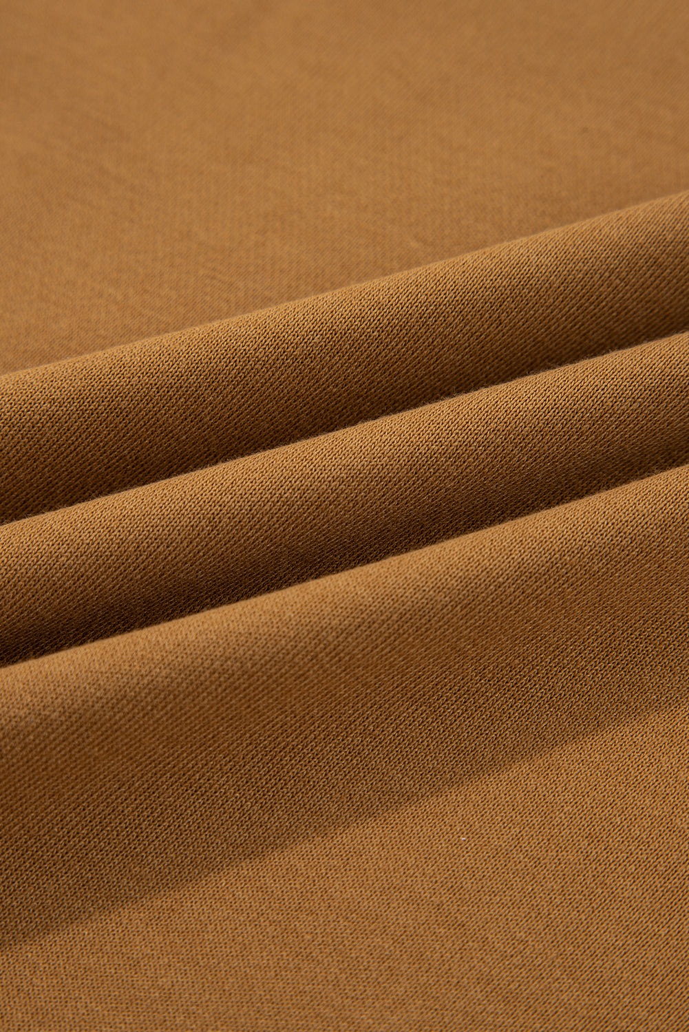 Multicolor Oversized Mixed Textured Split Neck High Low Patchwork Sweatshirt c9aec18f9a803d28