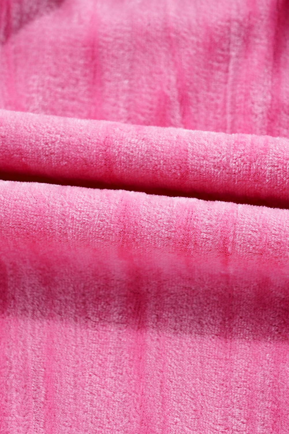 Strawberry Pink Flounce Sleeve Tiered Ruffled Velvet Mini Dress c9b94269fa5b817e