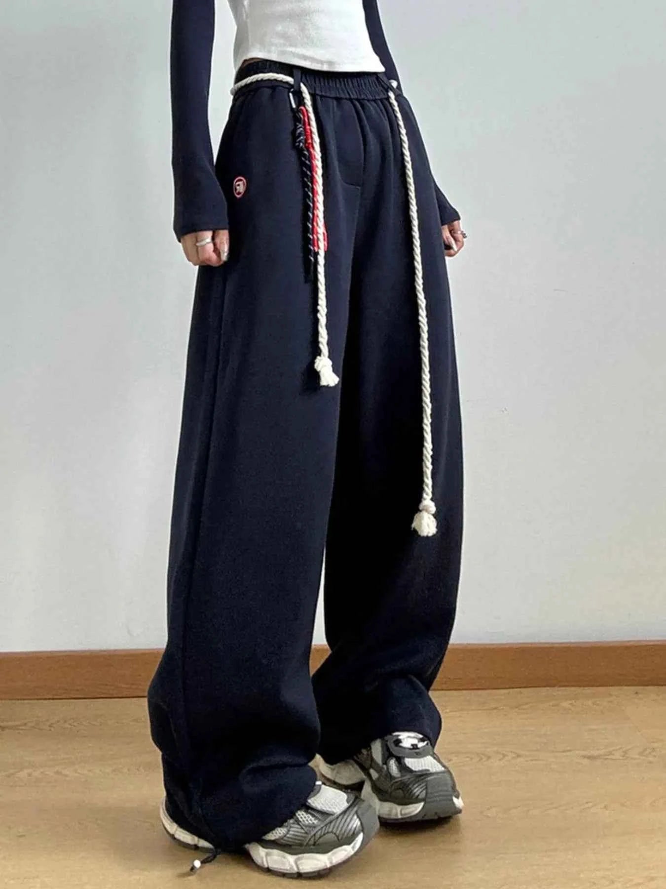 Decorative Rope Detail Casual Pants c9b997e5-ff39-4924-a7bc-77b499c83c33-Max-Origin