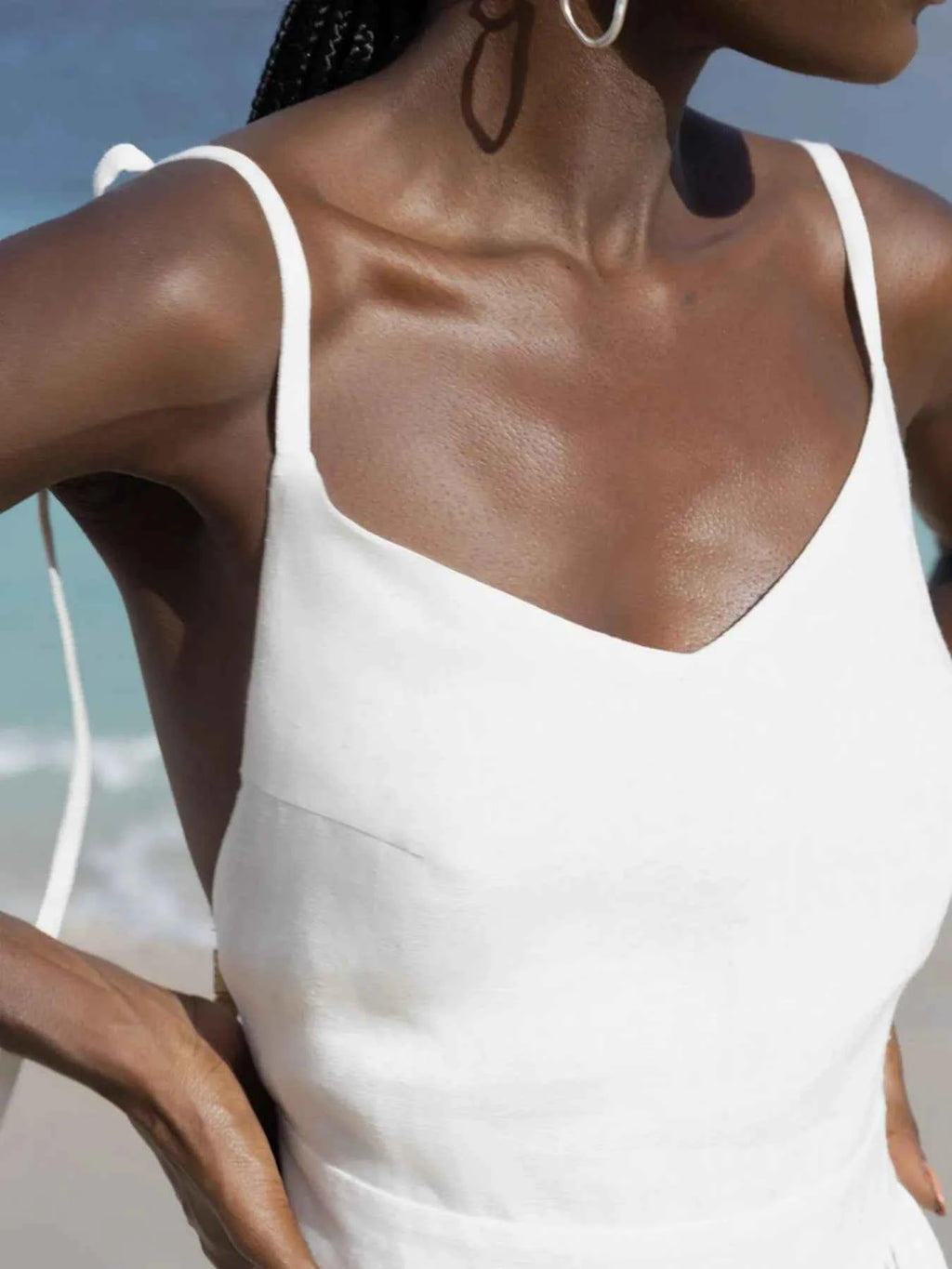 V-Neck Tie Shoulder Maxi Dress c9ff638c-b139-4e57-8ed3-3959a4ca431f-Max-Origin