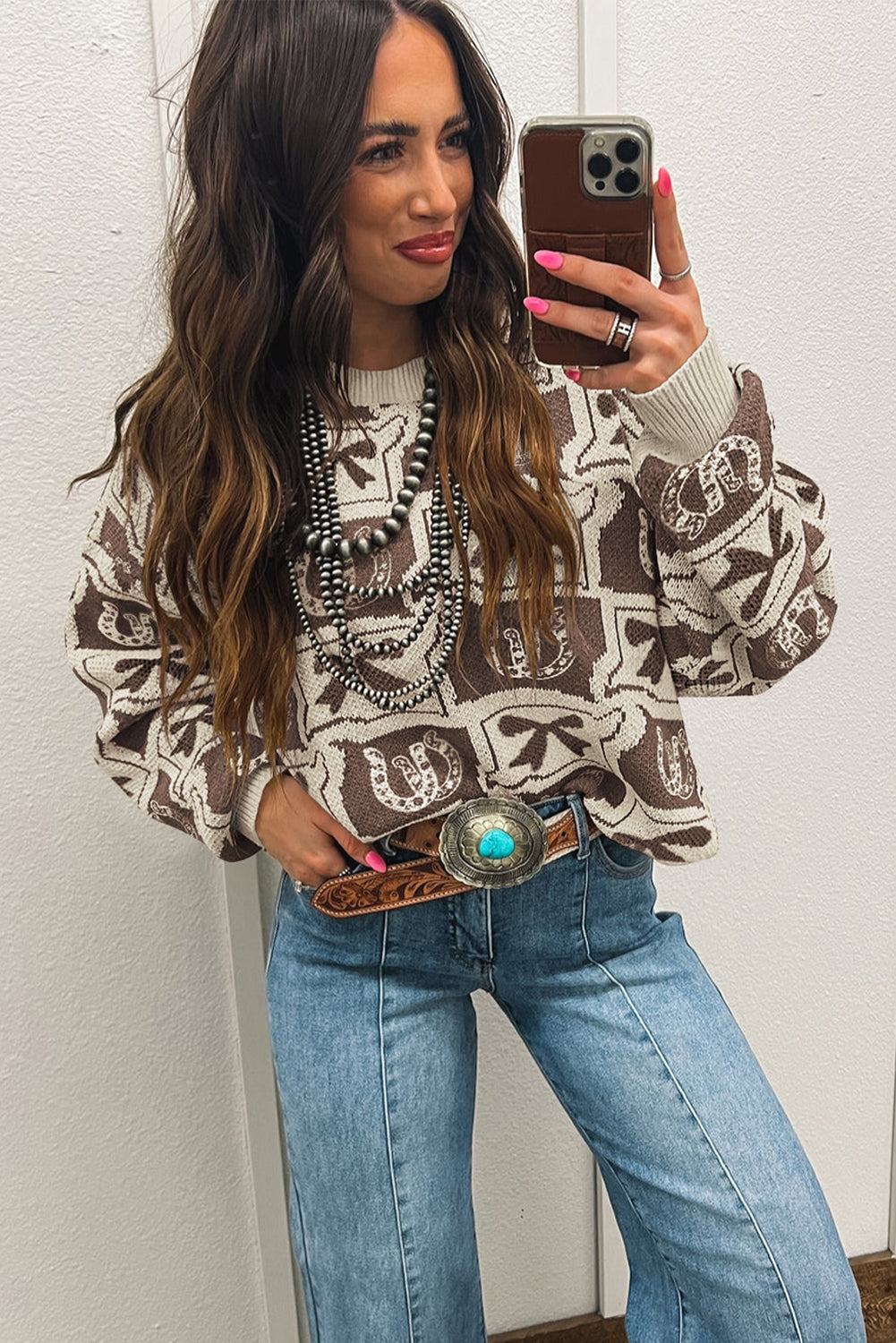 Light Blue Colorblock Bow Pattern Drop Sleeve Sweater ca174649881d7957_2e6a7085-e279-45c4-a062-32eb31c56b2a