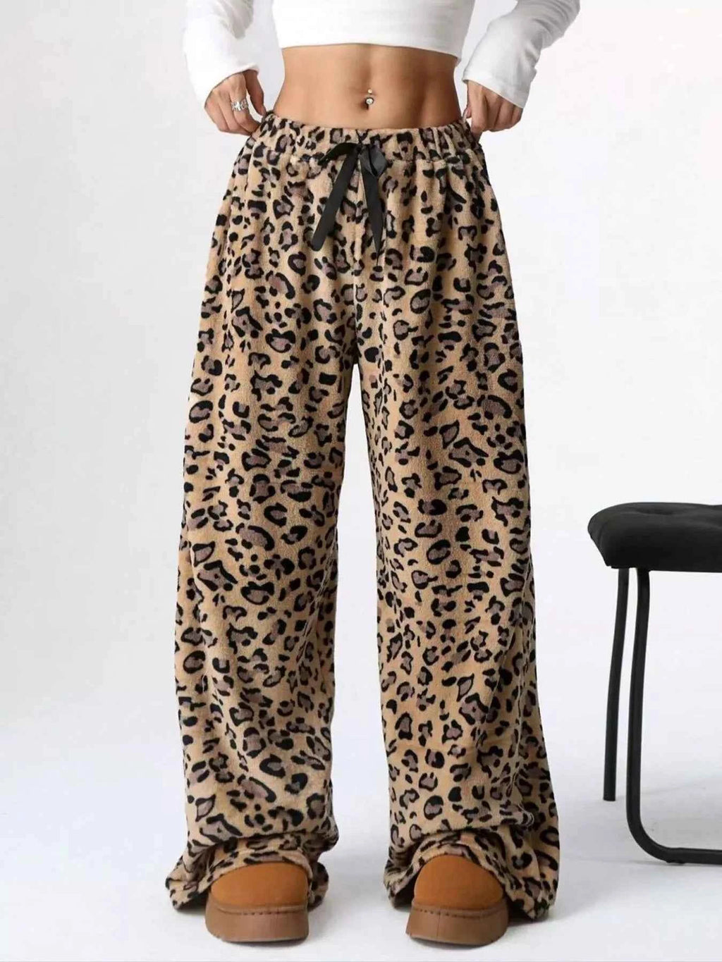 Leopard Wide Leg Pants Caramel ca3088c1bcfa45ea98a67dda6e4f2f3e-Max-Origin
