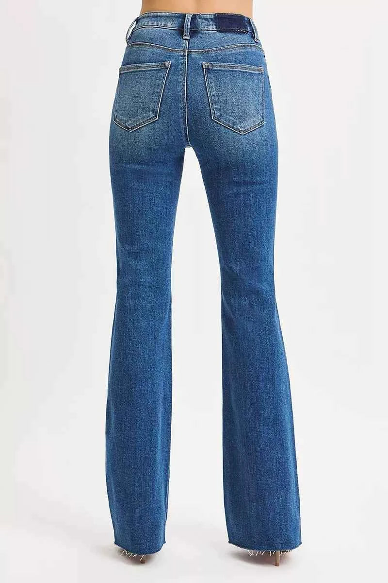 RISEN High Rise Flare Jeans cafaf5d7d2d74035bc97c274817b1db6-Max-Origin