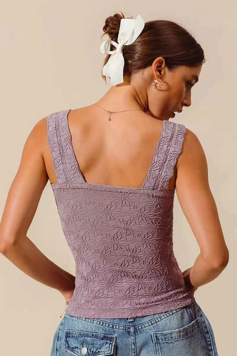 SO ME Floral Jacquard Seamless Tank Top cb48e5e028a444cda6003294f0c57221-Max-Origin