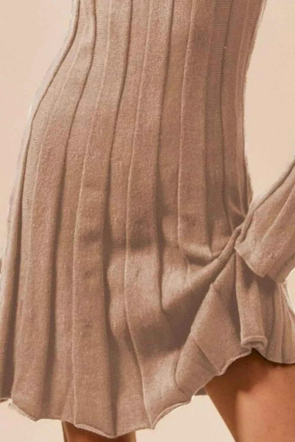 SO ME Ribbed Long Sleeve Mini Sweater Dress cbc628db-d9b4-4756-877f-76e67c4d9209-Max-Origin
