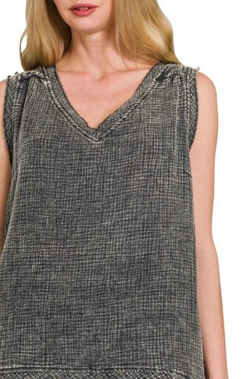 Zenana Double Gauze Raw Edge Acid Washed Tank cc339073-ba66-405b-a640-7610e21fb706-Max-Origin