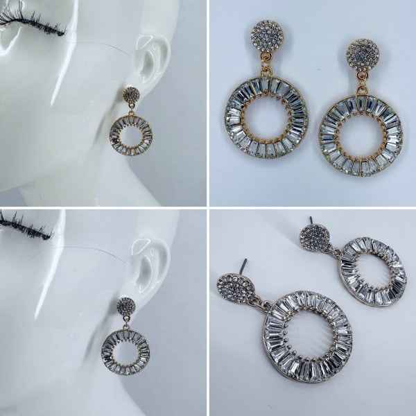 Drop Dangle Circle Rhinestones cc81a20f-8ec3-4281-8261-42560e6a0826