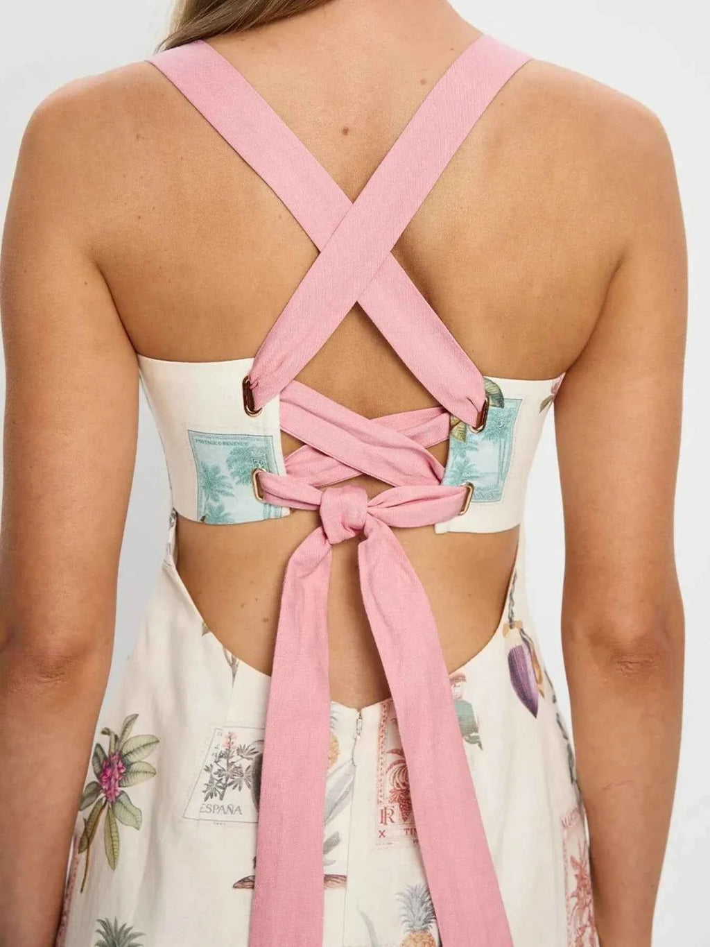 Printed Square Neck Midi Cami Dress ce5fcbcf-dd3f-49de-aff0-23298e46bc8a-Max-Origin