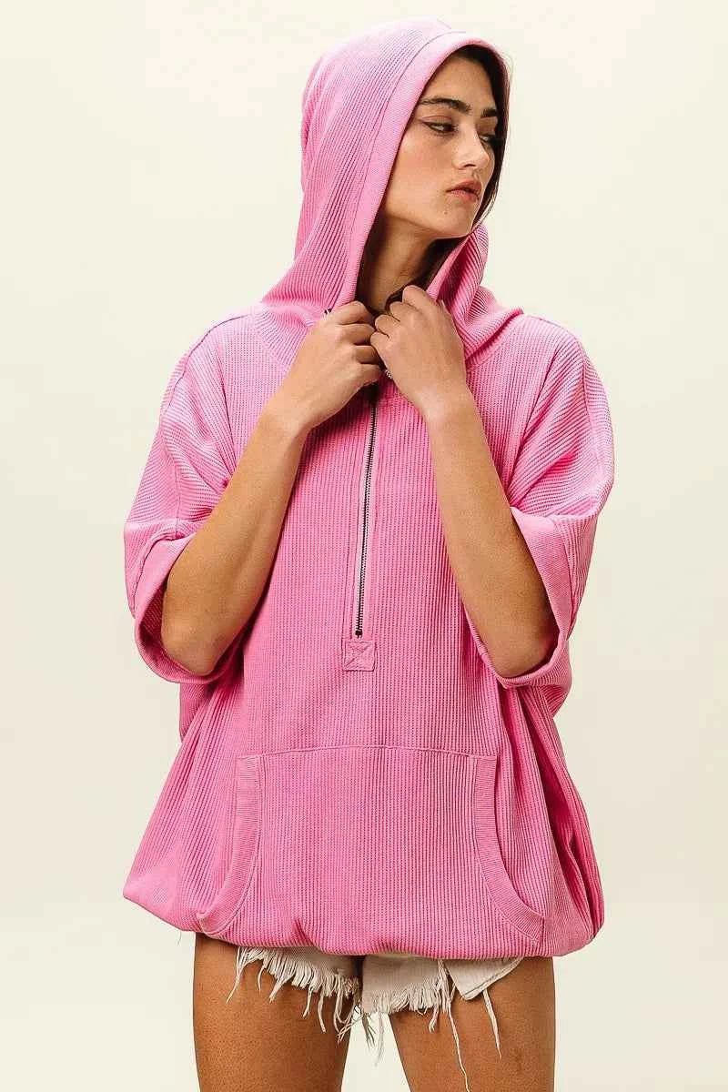 BiBi Vintage Washed Waffle Thermal Hoodie cfdba560ed014fab8e6ab6afb0c8aef5-Max-Origin