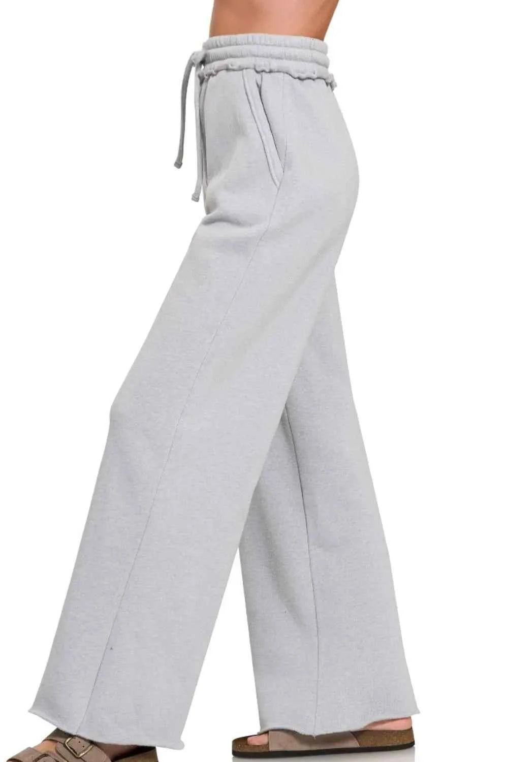 Zenana Fleece Exposed Seam Wide Leg Sweatpants d006d7b0-3894-4df3-9286-26c0fbe99e02-Max-Origin