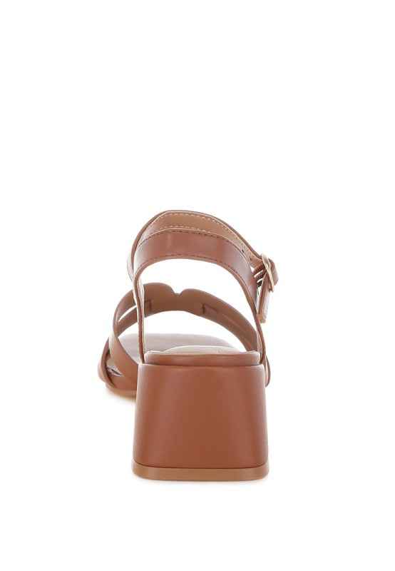 Eliska Strappy Square Toe Block Heels d0e1a96a-5c24-47c9-9af3-fc3bded13896