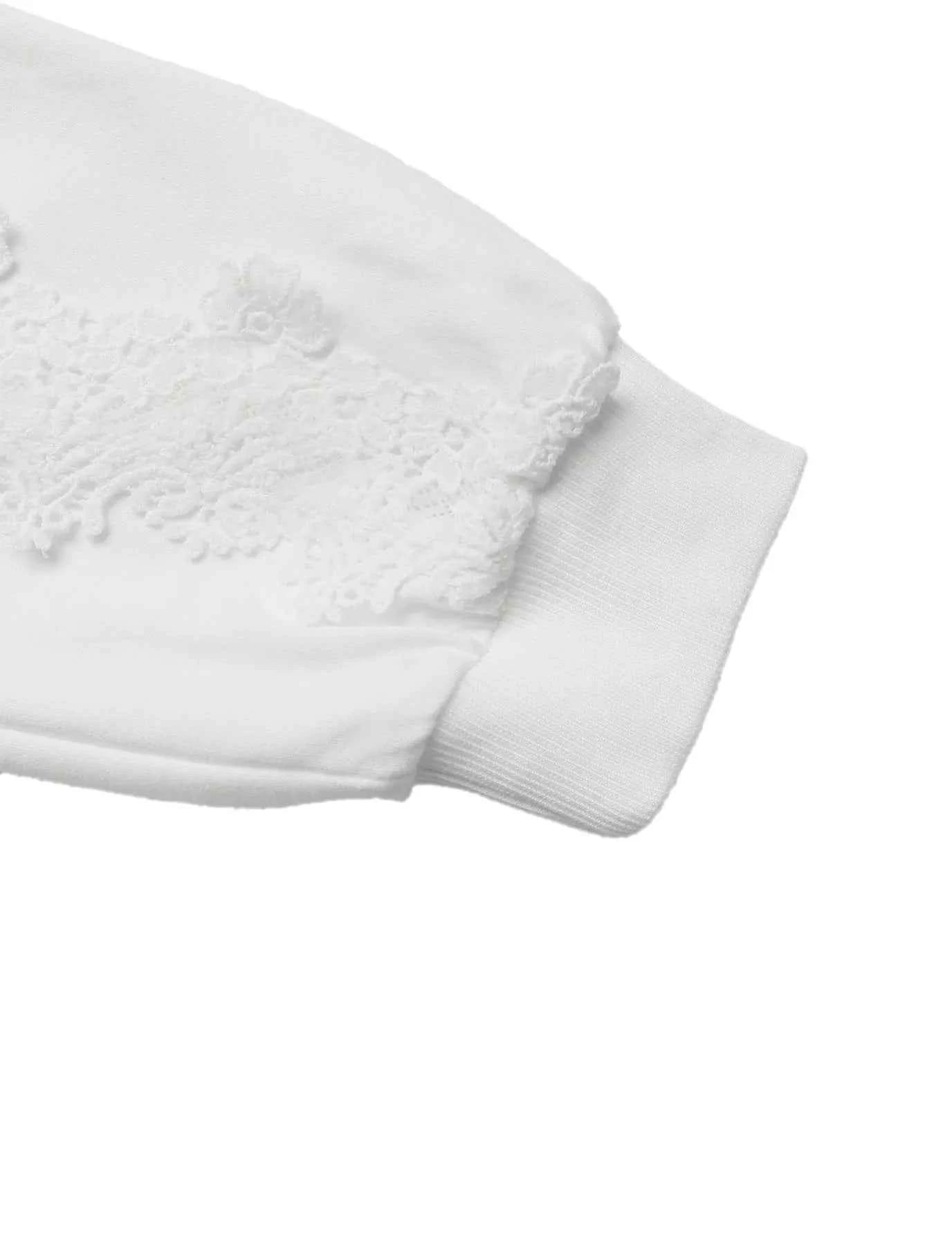 Lace Detail Long Sleeve Drawstring Hoodie d1b667fe1954456bba3bbcbb961bfe3c-Max-Origin