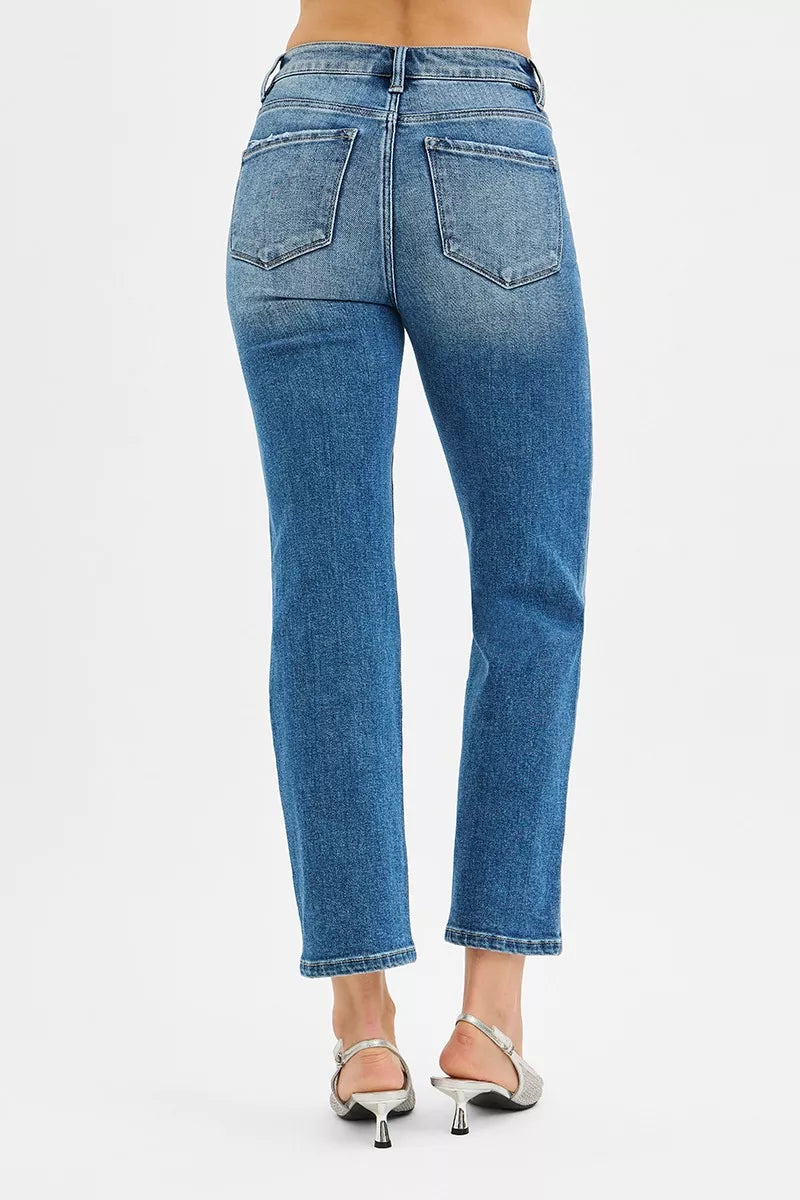 RISEN Tummy Control High Rise Crop Straight Jeans d23b0779b7a24dfd9ebef37fe5e2784d-Max-Origin