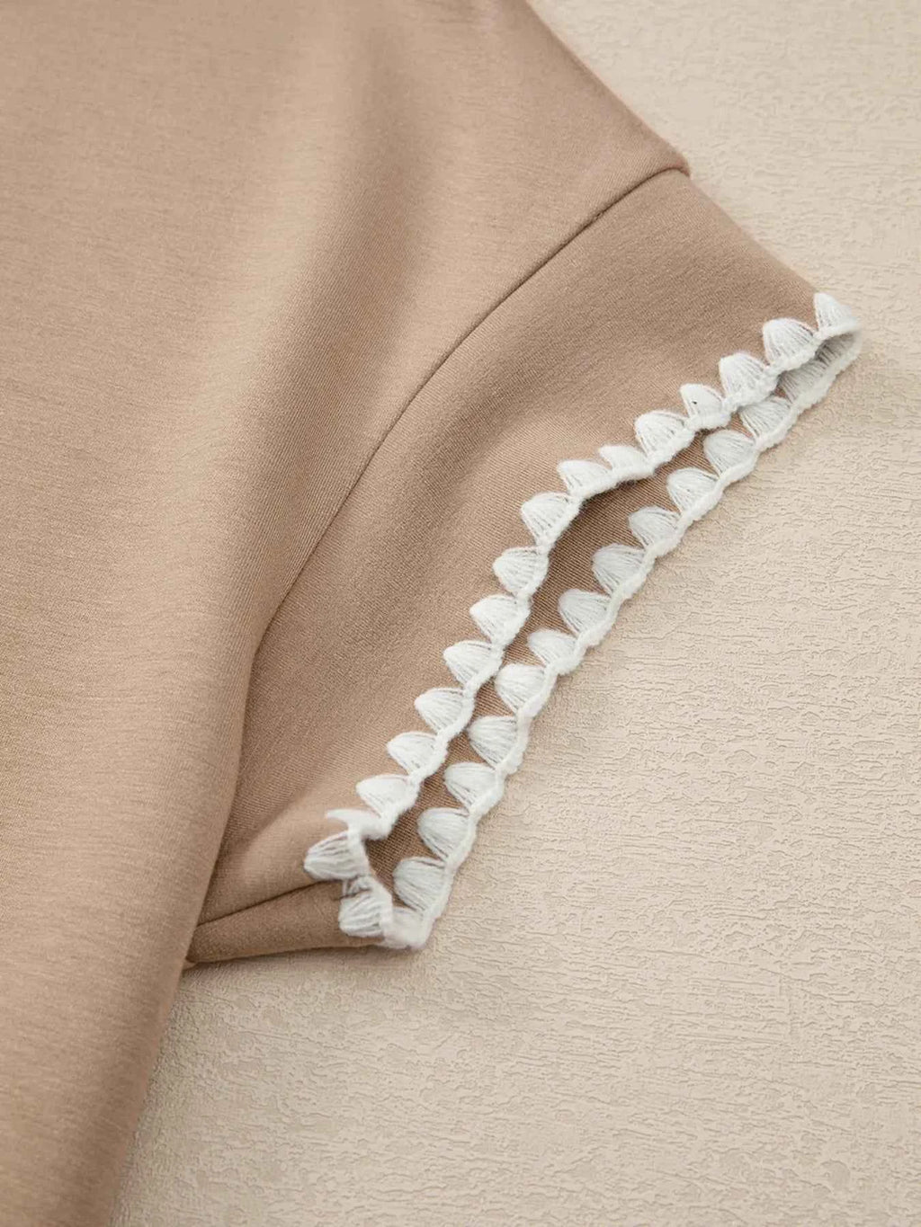 Contrast Trim Short Sleeve T-Shirt d2aa2771710a490286150c0ab2d66bad-Max-Origin