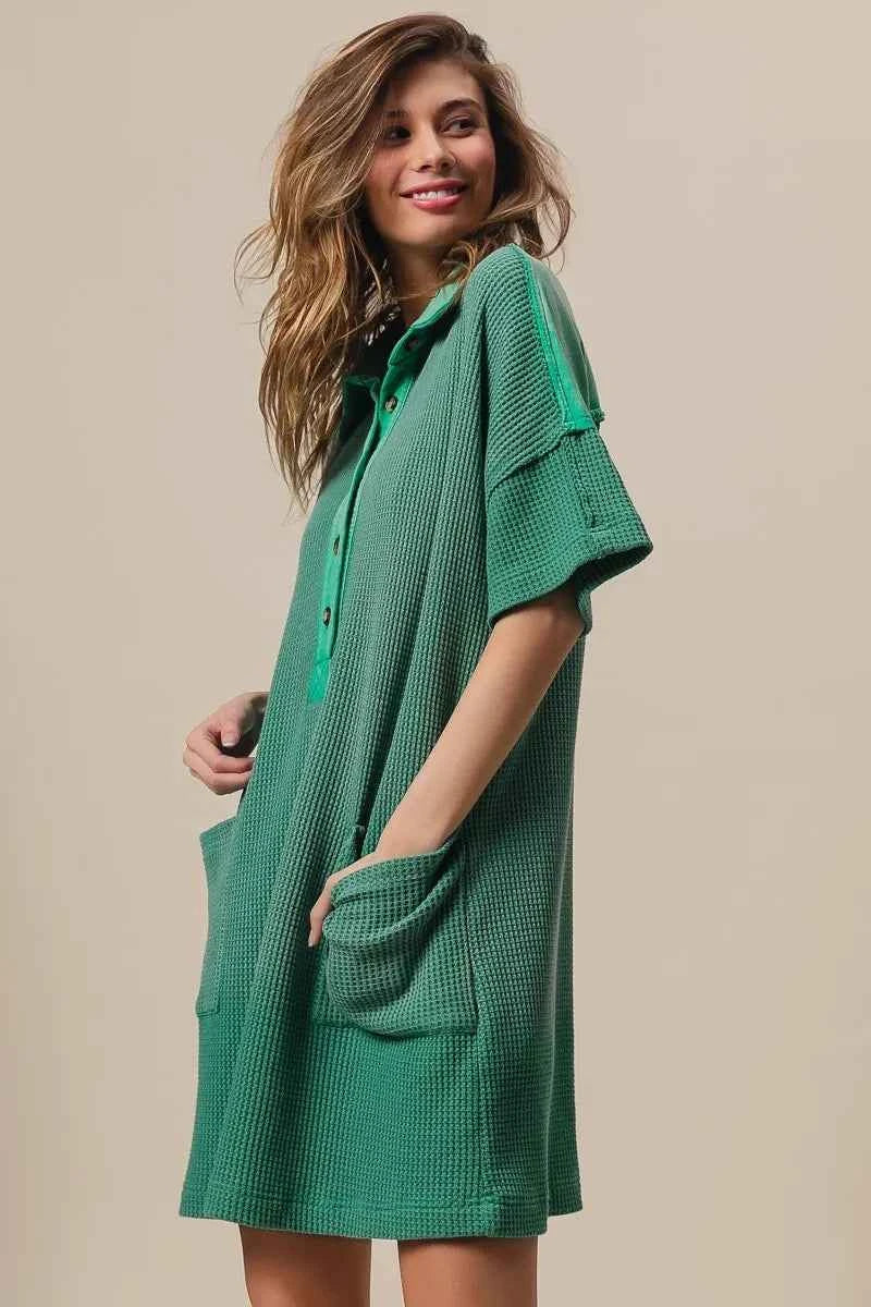 BiBi Dip Dye Mineral Washed Knit Dress d376debbb9604802b7a540e09f978a09-Max-Origin