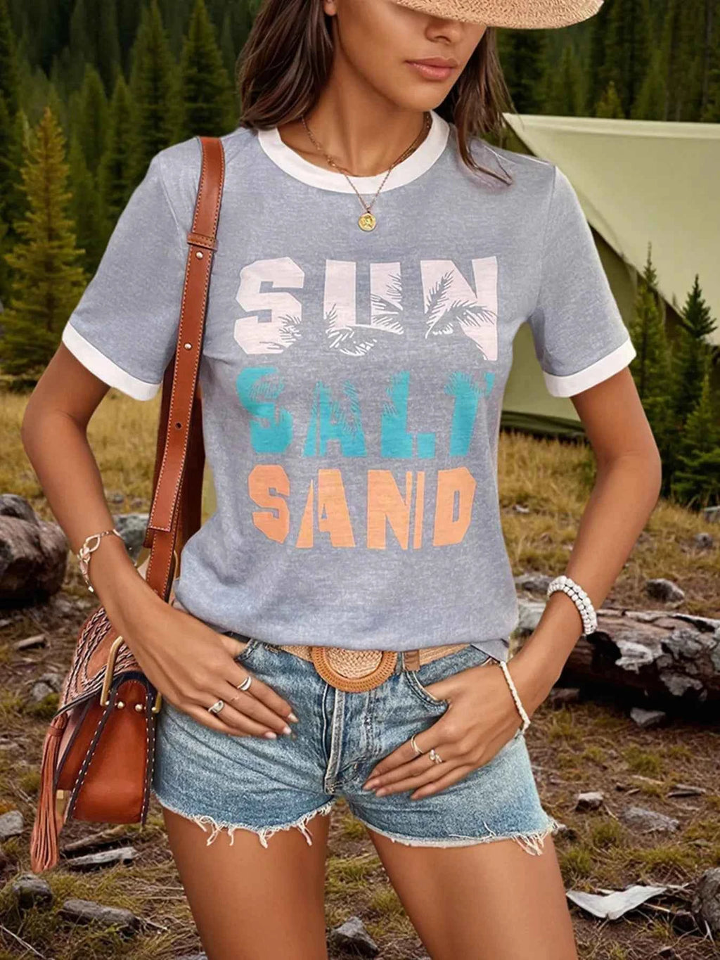 Letter Graphic Round Neck T-Shirt d3b5b8b087f14348a596e1b7b348d8dc-Max-Origin