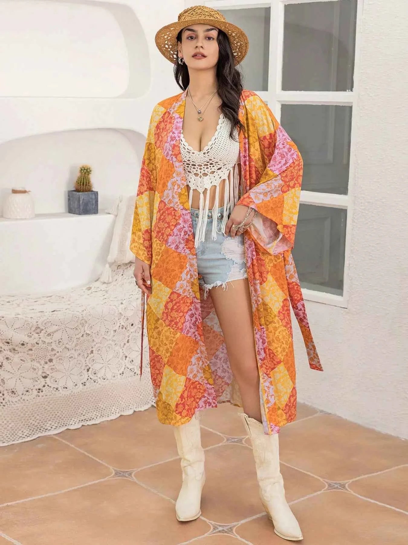 Open Front Long Sleeve Cover Up d4513612-a6ba-40ef-8cec-3cc23077a094-Max-Origin