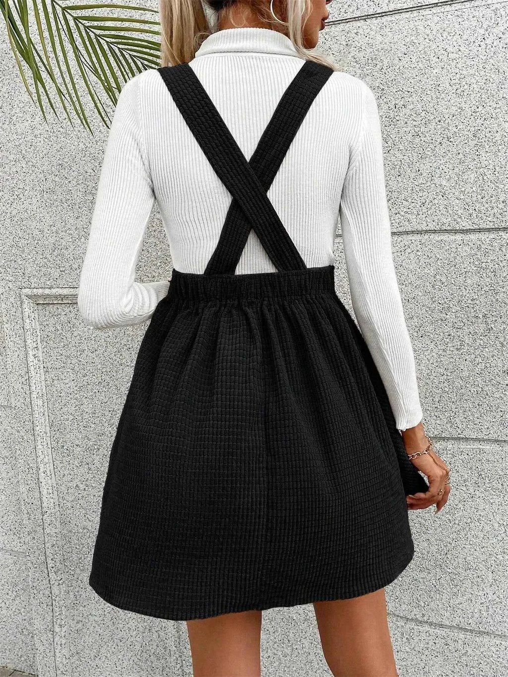 Crisscross Back Square Neck Mini Dress d4f033c945ba419ab48bec5d827dc266-Max-Origin