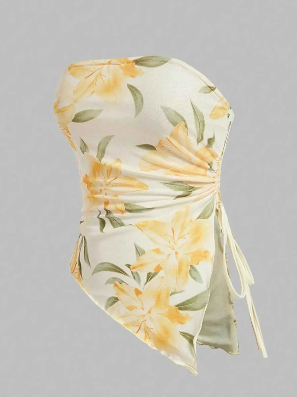 Drawstring Printed Tube Top d5cde1a3-57fa-41b5-81a6-5a356264103f-Max-Origin