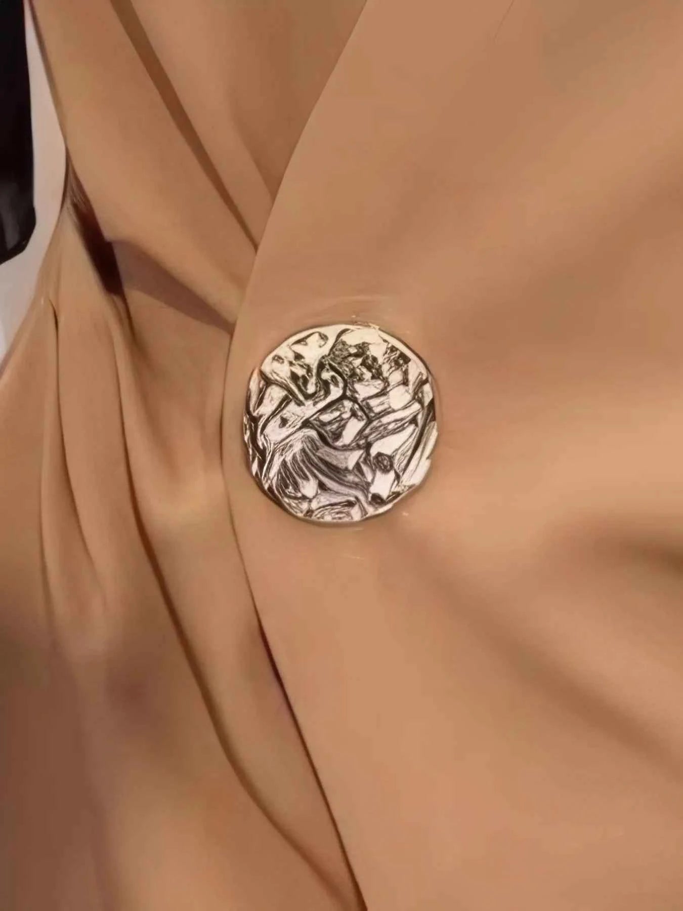 Plus Size Wrap Front Blouse with Decorative Button Detail d7341f2f-324a-40ea-9373-86cf2a1f7edd-Max-Origin