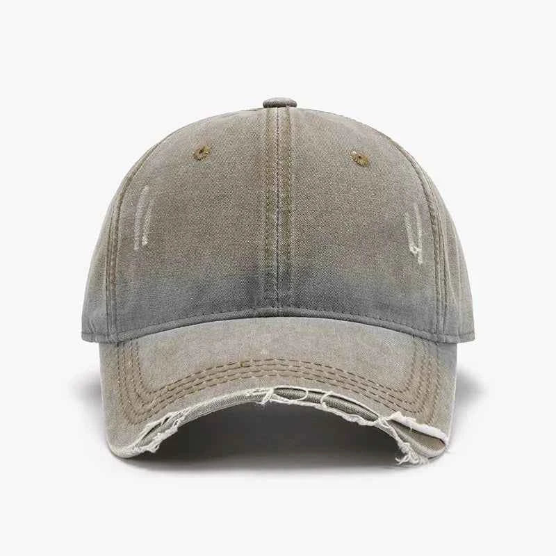 Distressed Washed Adjustable Baseball Cap Mocha One Size d7bc02b9-6f94-434e-96c4-8f18466aac91-Max