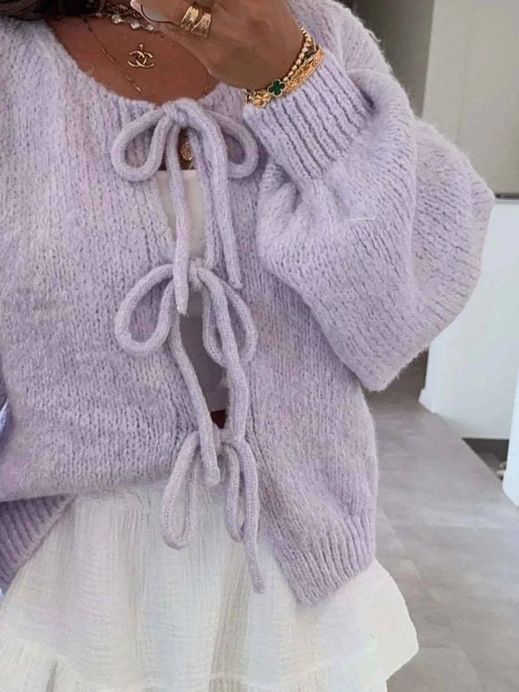 Cozy Bow-Tie Front Knit Cardigan d88b4c30-6d42-4d4d-8e9f-de0d8d2ba793-Max-Origin