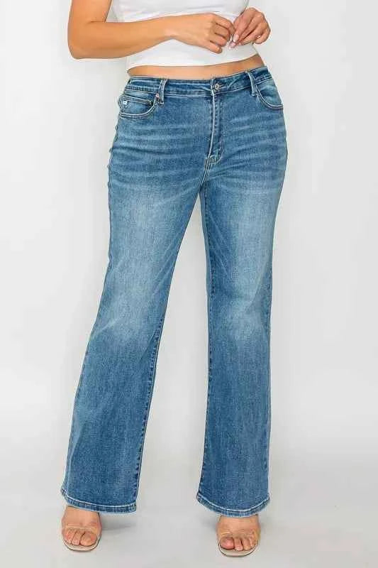 bytos Full Size Cat's Whiskers Mid Rise Bootcut Jeans d8b7cb16-6837-473b-9127-2b785fdd1372-Max