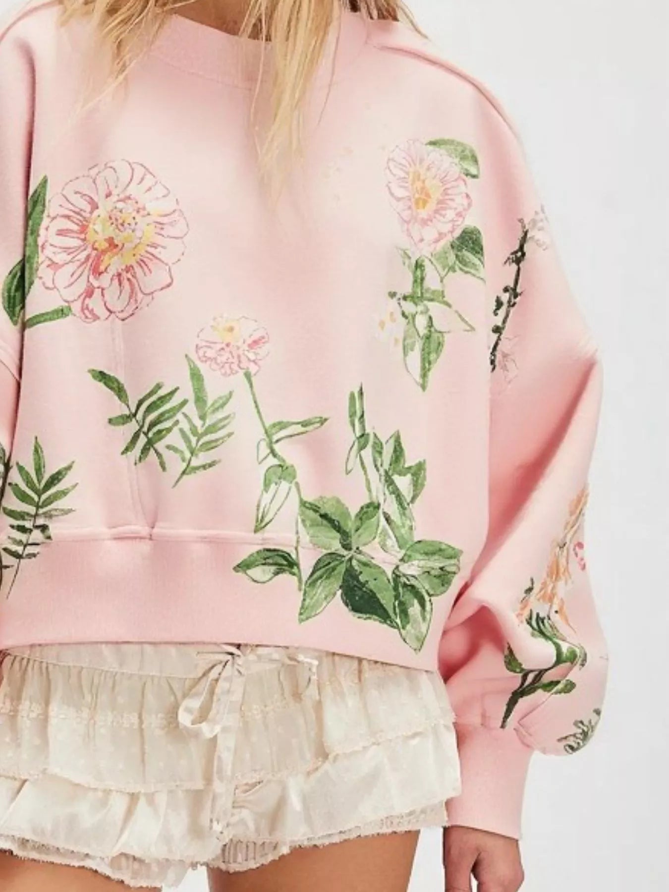 Printed Round Neck Dropped Shoulder Sweatshirt d9d5fd23-bfac-4441-bafb-1b904d18dab9-Max-Origin