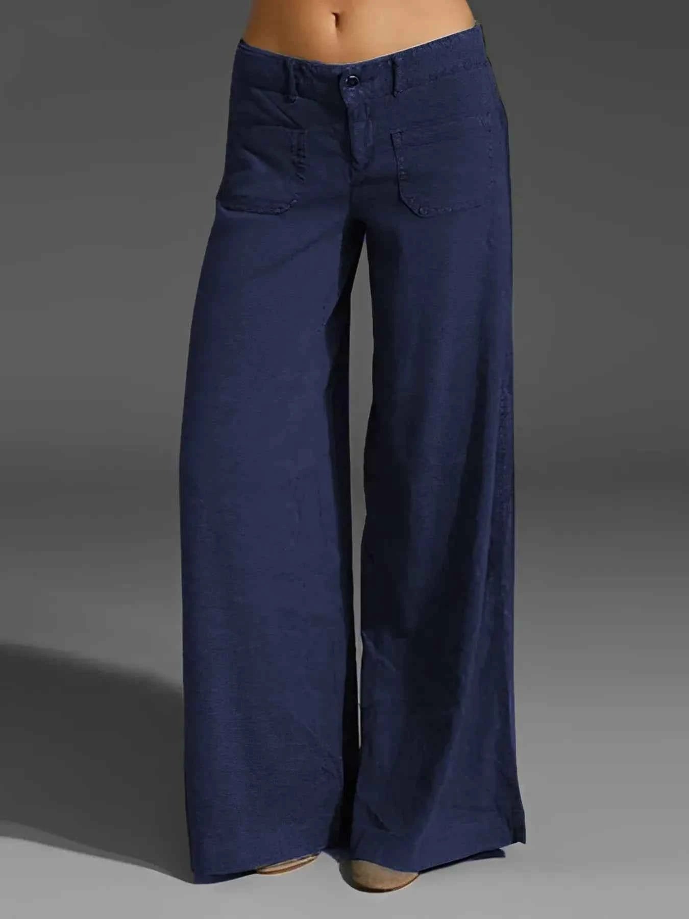 Full Size Wide Leg Pants with Pockets Plus Size Navy Color d9f5c24f6e3e4b22bc9f904588e293d2-Max-Origin